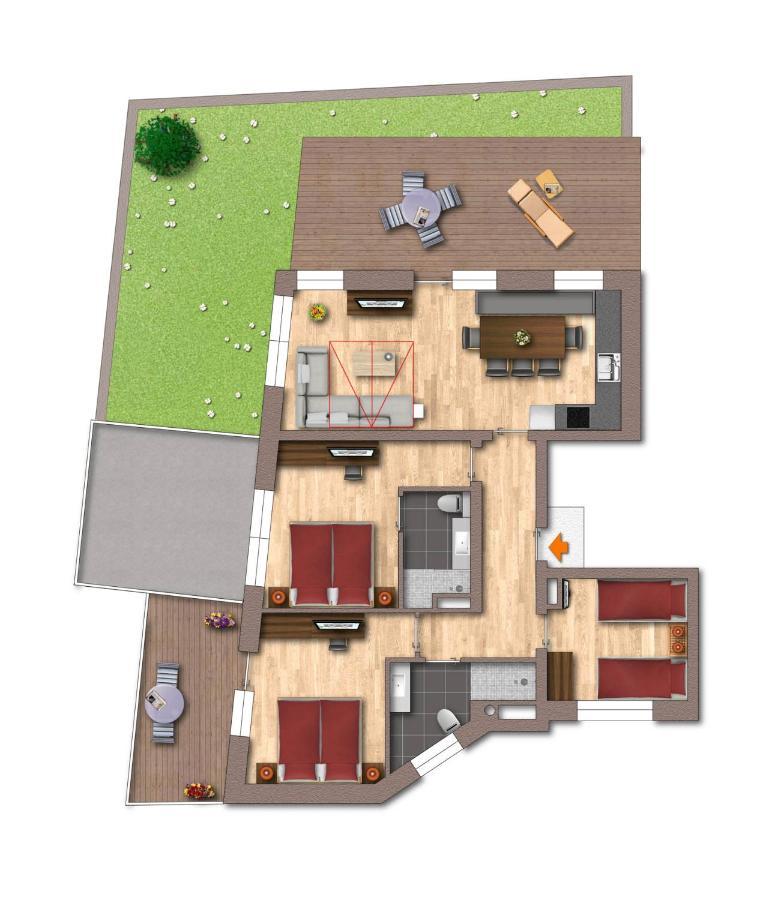 Alma Appartements Mayrhofen Luaran gambar