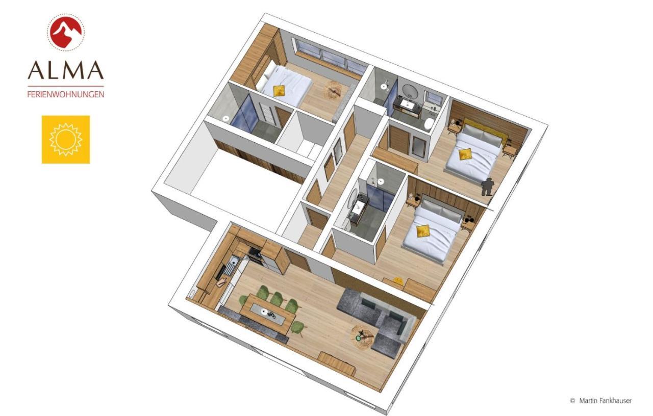 Alma Appartements Mayrhofen Luaran gambar